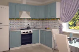 РоялВуд Голубой Прованс - 12 (2100х1600 мм)