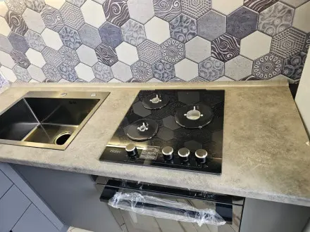 Кухня Графит Тальк 2